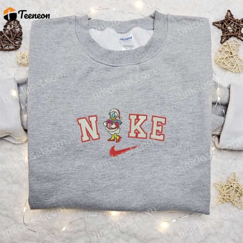 Nike Christmas X Daisy Duck Embroidered Sweatshirt &Amp; Disney Shirt: B Gift For Men Women Christmas Gift Ideas