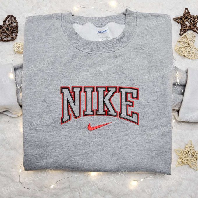 Nike Custom Embroidered Hoodie &Amp; Shirt: Personalize Your Style With Nike Inspired Embroidered T-Shirt