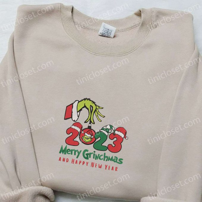 Nike Disney X Grinch Merry Christmas 2023 Embroidered Sweatshirt – Movie Fun Shirt B Gift For Men Women Gift Ideas