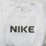 Stylish Nike Inspired Embroidered Shirt: Perfect Family Gifts!