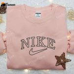 Stylish Nike-Inspired Embroidered Shirt – Unique D Gift for Men Women for Fashion Lovers