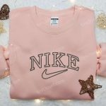 Stylish Nike-Inspired Embroidered Shirt – Unique D Gift for Men Women for Fashion Lovers