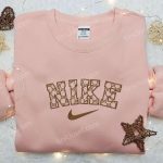 Nike Logo x Gucci Embroidered Shirt: The Perfect Nike-inspired Gift for Family