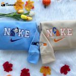 Stylish Nike Matching Couple Coraline & Wybie Embroidery Sweatshirt: Perfect for Couples Shop Now!