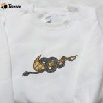 Stylish Nike Snake x Gucci Embroidered Shirt – Inspired Animal Motif