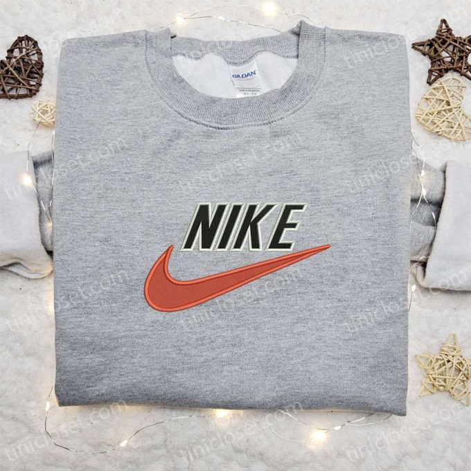 Nike Swoosh Embroidered Shirt – Custom T-Shirt Inspired By Nike Shop Now!