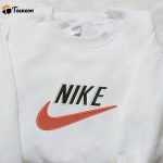 Nike Swoosh Embroidered Shirt – Custom T-Shirt Inspired by Nike Shop Now!