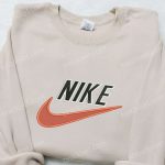 Nike Swoosh Embroidered Shirt – Custom T-Shirt Inspired by Nike Shop Now!