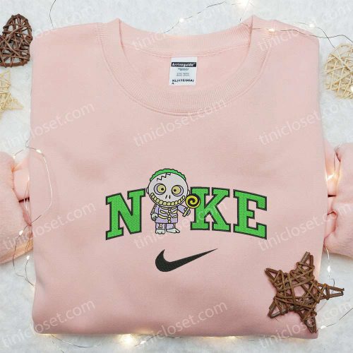 Nike x Baby Barrel Hoodie Nightmare Before Christmas Embroidered Sweatshirt Nike Inspired T-shirt