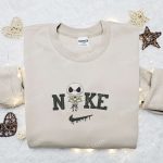 Nike x Baby Jack Skellington Embroidered Hoodie Nightmare Before Christmas T-shirt & Sweatshirt: Unique Nike Inspired Embroidered Collection