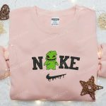 Nike x Baby Oogie Boogie Embroidered Hoodie Nightmare Before Christmas Characters Sweatshirt & T-Shirt