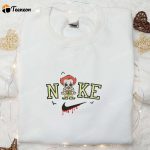 Nike Baby Pennywise Embroidered Hoodie: Horror Movie Characters Sweatshirt & Nike Inspired T-shirt