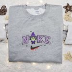 Nike x Baby Shock Hoodie Nightmare Before Christmas Characters Sweatshirt Nike Inspired T-shirt: Embroidered Delight