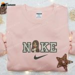 Stylish Nike x Bratz Fashion Embroidered Sweatshirt Cartoon Shirt & T-shirt: Trendy Nike-inspired Clothing