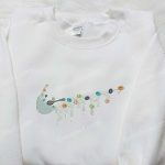 Custom Nike Embroidered Sweatshirt: Cereal Bowl & Favorite Foods Shirt