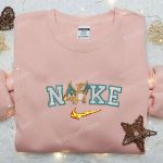 Custom Nike x Charizard Embroidered Shirt – Pokemon D Gift for Men Women for Fashion Enthusiasts