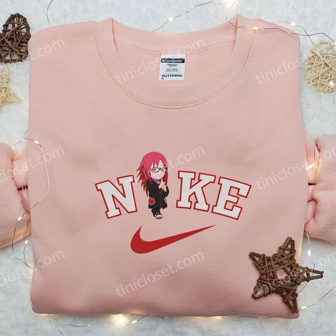 Nike X Chibi Mitsuki Embroidered Shirt Naruto Inspired Exclusive Nike Collaboration