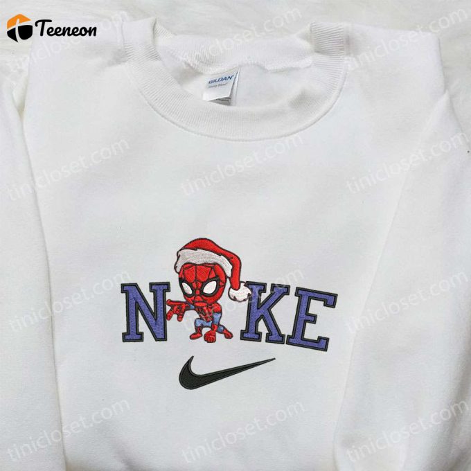 Nike X Christmas Chibi Spider-Man Shirt &Amp;Amp; Hoodie: F Gift For Men Women Family Gifts