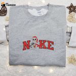 Nike x Christmas Jack Skellington Embroidered Shirt: Nightmare Before Christmas Characters T-shirt & Sweatshirt