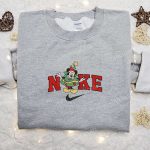 Nike x Christmas Tree Mickey Cartoon Embroidered Sweatshirt: Disney Characters Movie Merry Christmas Shirt – B Gift for Men Women Gift Ideas