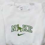 Stylish Nike x Dino Green Embroidered Sweatshirt Custom Hoodie & Cute T-shirt – Shop Now!