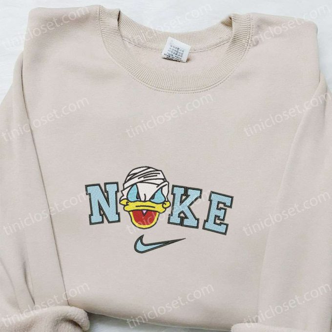 Nike X Donald Duck Embroidered Shirt – Perfect Nike Inspired Gift For Family