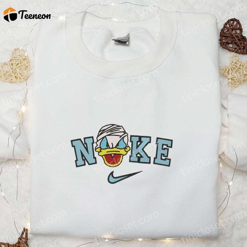 Nike x Donald Duck Embroidered Shirt – Perfect Nike Inspired Gift for Family