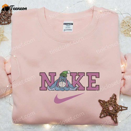 Tom Give Heart x Swoosh Embroidered Sweatshirt – B Gift for Men Women Gift for All Occasions with Tom and Jerry Cartoon Shirt