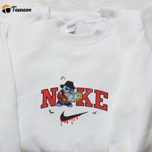 Nike x Freddy Stitch Doll Embroidered Shirt – A Nightmare on Elm Street Characters Perfect Family Gift