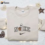 Nike x Ghost: Brown Bag Embroidered Sweatshirt Spooky Hoodie & Inspired T-shirt