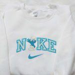 Nike x Grouchy Smurf Embroidered Sweatshirt – Unique Smurf Shirt with Nike Inspiration