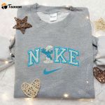 Nike x Grouchy Smurf Embroidered Sweatshirt – Unique Smurf Shirt with Nike Inspiration