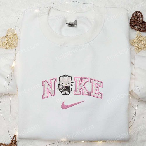 Nike x Hello Kitty Groom Wedding Shirt & Cartoon Hoodie: Perfect Valentine s Day Gift Ideas