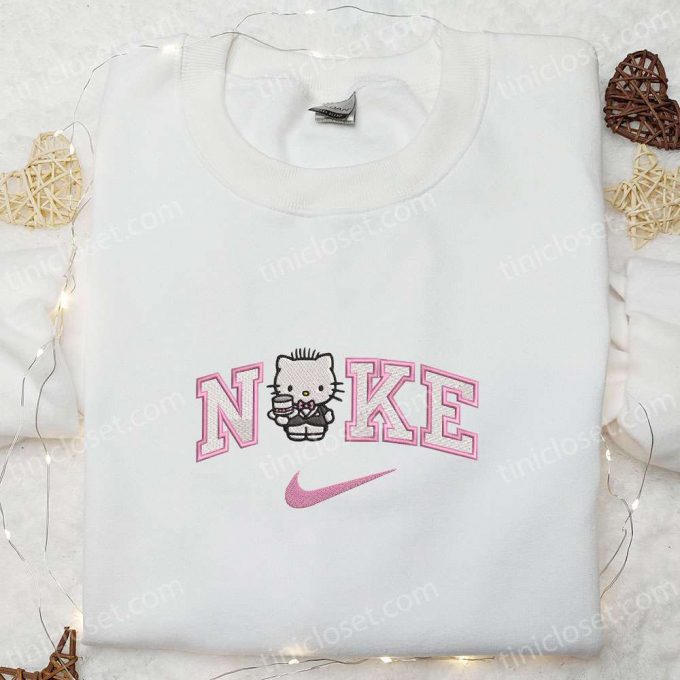 Nike X Hello Kitty Groom Wedding Shirt &Amp; Cartoon Hoodie: Perfect Valentine S Day Gift Ideas