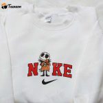 Nike x Jack Skellington Hugs Oogie Boogie Embroidered Sweatshirt Nightmare Before Christmas Hoodie & T-Shirt