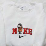 Nike x Jack Skellington Hugs Oogie Boogie Embroidered Sweatshirt Nightmare Before Christmas Hoodie & T-Shirt