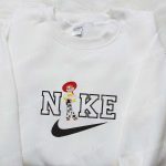 Nike x J Gift for Men Women Embroidered Sweatshirt: Disney Characters Shirt B Gift for Men Women Birthday Gift Ideas