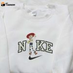 Nike x J Gift for Men Women Toy Story Embroidered Shirt: Custom Disney Tee for Fans