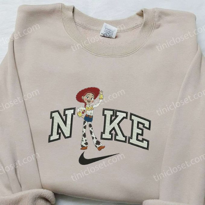 Nike X J Gift For Men Women Toy Story Embroidered Shirt: Custom Disney Tee For Fans