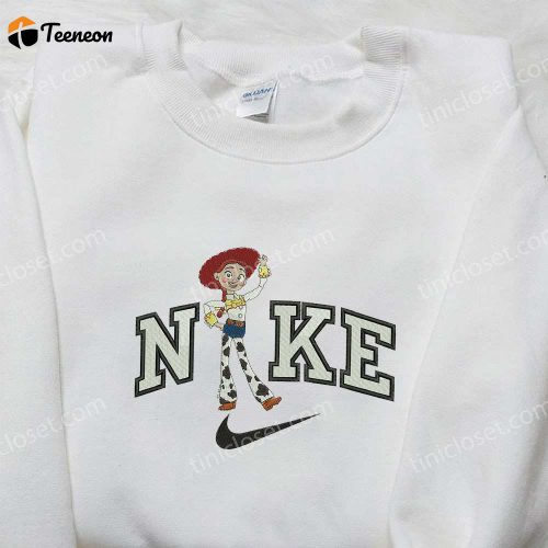 Nike x J Gift for Men Women Toy Story Embroidered Shirt: Custom Disney Tee for Fans