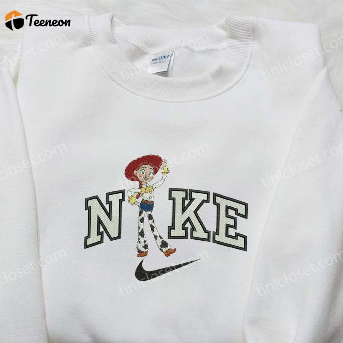 Nike X J Gift For Men Women Toy Story Embroidered Shirt: Custom Disney Tee For Fans