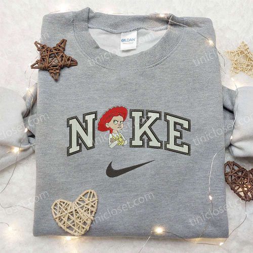 Nike x J Gift for Men Women Toy Story Embroidered Shirt: Disney Inspired & Nike Branded Tee