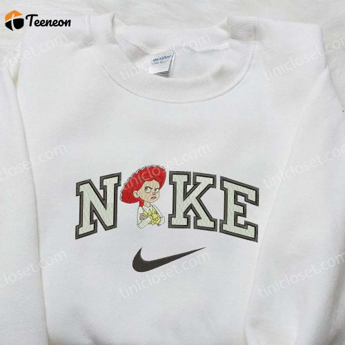 Nike x J Gift for Men Women Toy Story Embroidered Shirt: Disney Inspired & Nike Branded Tee