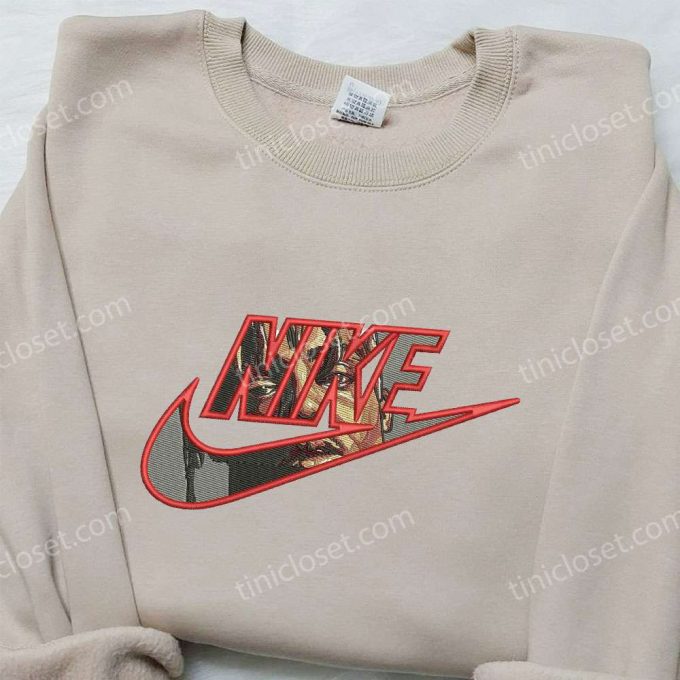 Nike X Juice Wrld Embroidered Shirt: Celebrity Inspired Nike Shirt