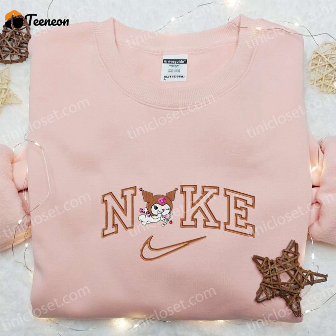 Nike X Kuromi Cupid Sweatshirt Hello Kitty Cartoon Shirt – The B Gift For Men Women Gift!