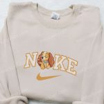 Nike x Lady Embroidered Cartoon Sweatshirt & Disney Characters T-shirt – B Gift for Men Women Birthday Gift Ideas