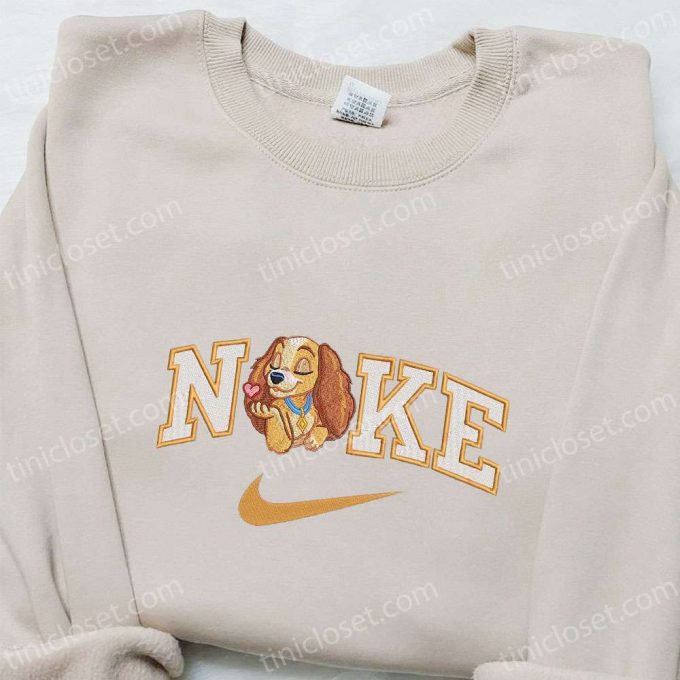 Nike X Lady Embroidered Cartoon Sweatshirt &Amp; Disney Characters T-Shirt – B Gift For Men Women Birthday Gift Ideas