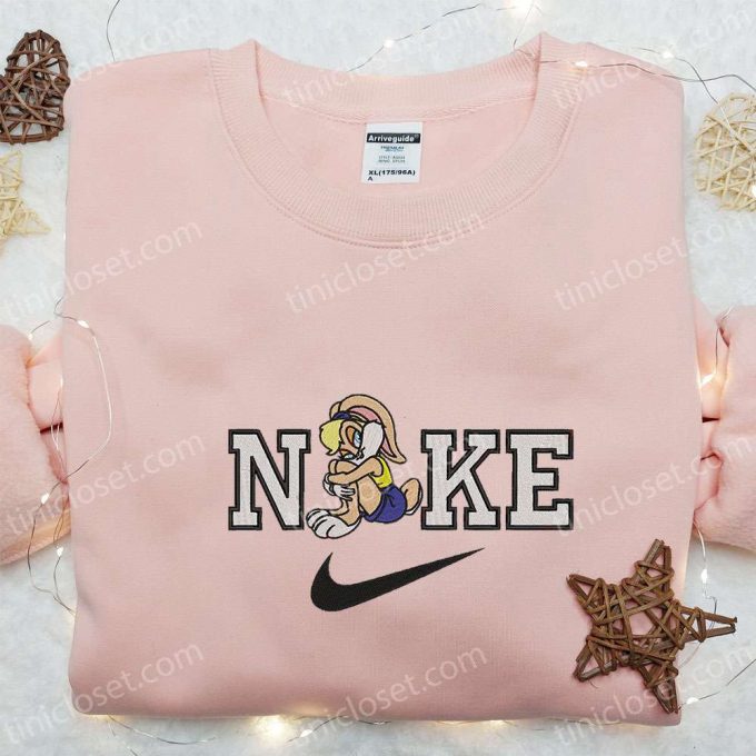 Nike X Lola Bunny Embroidered Sweatshirt Looney Tunes Disney Shirt – B Gift For Men Women Gift Ideas