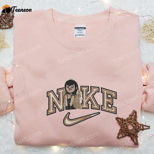 Nike x Minnie Mouse Christmas Embroidered Sweatshirt: F Gift for Men Women Disney Shirt Perfect Holiday Gift Idea