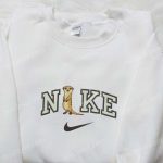 Nike x Meerkat Embroidered Sweatshirt: Animal Embroidered Shirt B Gift for Men Women Gift Ideas